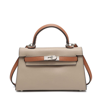 FORPEXIAL Women Mini Leather Satchel Bags Shoulder Purses Top Handle Handbags Ladies Designer Purses