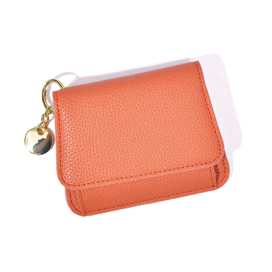 Small Candy Wallet for Women Orange