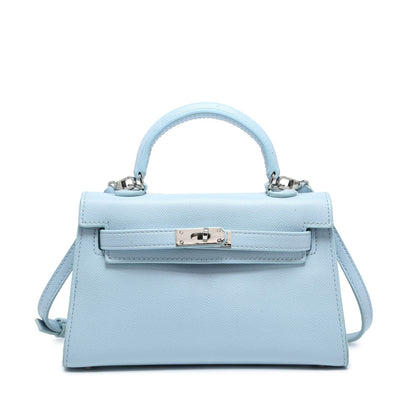 FORPEXIAL Women Mini Leather Satchel Bags Shoulder Purses Top Handle Handbags Ladies Designer Purses