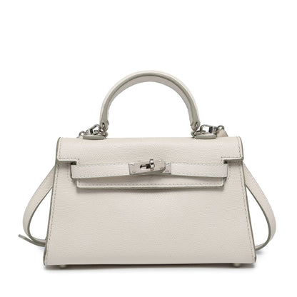 FORPEXIAL Women Mini Leather Satchel Bags Shoulder Purses Top Handle Handbags Ladies Designer Purses